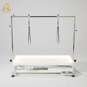 EUR โต๊ะเสริมสวยสำหรับสัตว์เลี้ยงที่มีแขนคู่ใช้ในบ้านโต๊ะเสริมสวยสัตว์เลี้ยงสำหรับสุนัขแมว - Product Image 3