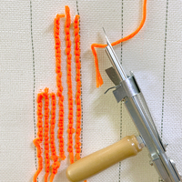 Produit phare : Outil manuel de tuftage de tapis à boucles, haute sécurité, pour tuftage rapide