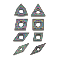Plaquettes de coupe CNC en carbure de tungstène WNMG TNMG CNMG SNMG VNMG TCMT CCMT DCMT VCMT pour la fabrication de machines OEM