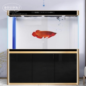 Acquario in Vetro Ultra Trasparente a Basso Contenuto di Ferro con Mobiletto, Lunghezze Personalizzabili <span class=keywords><strong>60</strong></span> - 195 <span class=keywords><strong>CM</strong></span> - Product Image 1