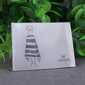 Étiquette tissée personnalisée avec logo, en polyester et coton, pour vêtements, patchs à coudre sur les vêtements, pour sacs, étiquettes principales lavables pour vêtements - Product Image 4