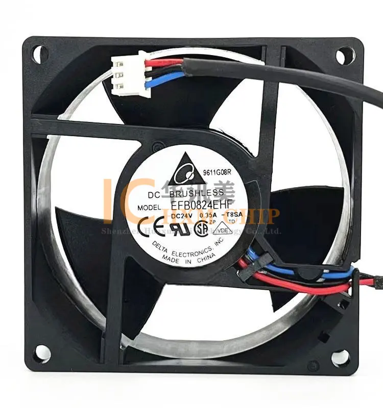 EFB0824EHF 24V 0.35A Emerson CT inverter cooling fan