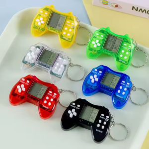ミニビデオゲームマシンコントローラー新しいキーチェーン電子パズルゲームハンドルスタッキングブロックプラスチック材料 - Product Image 4