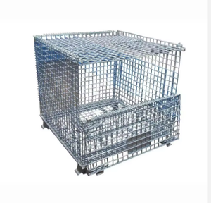 אחסון מותאם אישית מחסן מתקפל מתקפל חוט פלדה תיל כלוב מזרן - Product Image 3