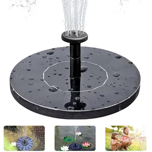 Hanveyソーラー噴水ポンプ鳥風呂、Solar Water Fountain/屋外庭の池の水ソーラー噴水ポンプ