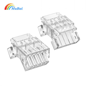 10mm 3Pin SMD IP20 IP54 IP65 <span class=keywords><strong>Conector</strong></span> De Tira <span class=keywords><strong>Led</strong></span> 3 Pines <span class=keywords><strong>Led</strong></span> <span class=keywords><strong>Conector</strong></span> sin soldadura Tira <span class=keywords><strong>Led</strong></span> <span class=keywords><strong>Conector</strong></span> en forma de I - Product Image 1