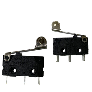 <span class=keywords><strong>Micro</strong></span>-interrupteurs SPDT Renouvelés <span class=keywords><strong>RS</strong></span>-5GL5A 5/10/0.1 3 Broches en Acier Inoxydable à Levier, Durée de Vie Mécanique de 30 000 000 Cycles pour l'Énergie Électrique - Product Image 2