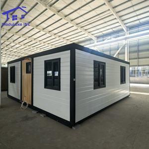 บ้านคอนเทนเนอร์สำเร็จรูปหรูหรา ขยายได้ 2 3 4 ห้องนอน โครงสร้างเหล็กสำเร็จรูป ราคาประหยัด บ้านโมดูลาร์ - Product Image 3