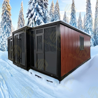 Villas maisons préfabriquées design de luxe moderne maison cube de 40 pieds de haut villa maison préfabriquée maison pliable cabane atelier à domicile