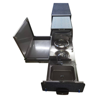 Système de cuisine extérieure 4x4, équipement de camping, tiroir de cuisine pour camionnettes 4x4, cuisine tout-terrain pour Tacoma, Hilux, F150