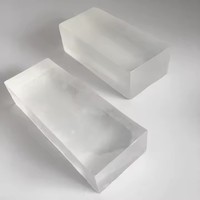 Base de savon à la glycérine de marque privée biologique 2 lb blanc clair transparent fait à la main