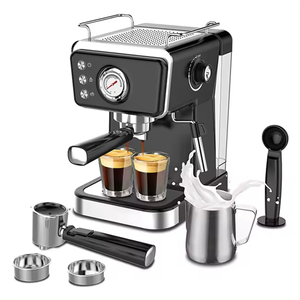Aifa Bestseller Italienische Cappuccino-Maschine <span class=keywords><strong>Espresso</strong></span>-Kaffeemaschine im Retro-Design mit Schöner Arbeitsbeleuchtung Kaltbrühfunktion - Product Image 5