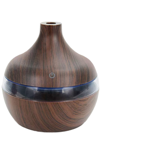 Household <strong>Mini</strong> Wood-grain Humidificador Ultrasonic Aromatics LED Color Changing air Humidifier Aroma Essential <strong>Oil</strong> <strong>Diffuse</strong> - Product Image 2