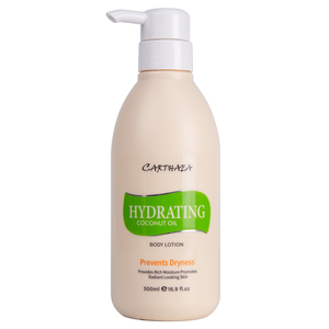 Huile de coco naturelle 500ML CARTHAEA, lotion hydratante pour le corps de grande taille pour usage familial - Product Image 1