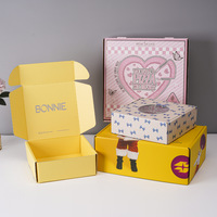 Boîte de papier d'emballage en carton rigide et pliable de luxe avec logo de taille personnalisée Boîte magnétique noire d'emballage cadeau pliante