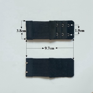 Riutilizzabile 3 linee <span class=keywords><strong>2</strong></span> <span class=keywords><strong>ganci</strong></span> elastico posteriore del <span class=keywords><strong>reggiseno</strong></span> Extender gancio di estensione e nastro a occhio regolabile accessori per biancheria intima - Product Image 4