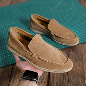 รองเท้าหนังลำลองผู้ชายสไตล์เรโทรอเนกประสงค์สำหรับทำงานกลางแจ้ง รุ่นใหม่ประจำฤดูใบไม้ผลิ-ฤดูใบไม้ร่วงปี 2023 เหมาะสำหรับวัยรุ่น ใช้เดินทางและพักผ่อน - Product Image 3