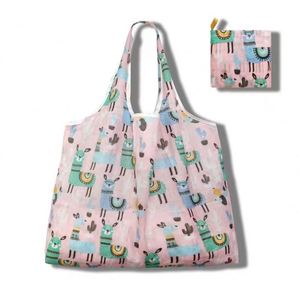 Customized Waterproof Foldable Shopping Large Capacity Eco-Friendly <b>Folding</b> <b>Bag</b> - Product Image 3