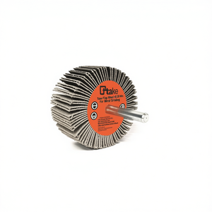 Disque à lamelles 40x30 mm avec tige en tissu abrasif pour le meulage des métaux - Product Image 2