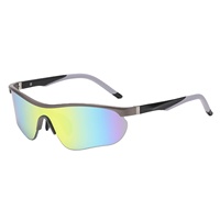 Nouvelles Lunettes de Sport d'Extérieur 2026 Hommes & Femmes Protection UV400 Demi-Monture Verres PC pour Cyclisme & Randonnée