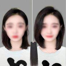 Extension da donna per capelli umani da 25CM con parti di Volume - Product Image 1