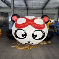 Bouée gonflable Panda à roulettes pour enfants et adultes, idéale pour les sports nautiques amusants