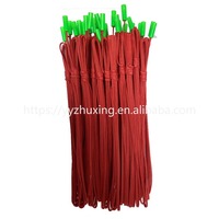 Feux d'artifice télécommandés à effet d'étincelle, puissants, électriques, 30 cm, en plastique rouge avec fil de cuivre