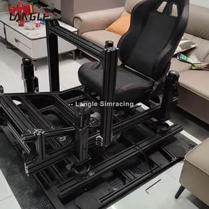 Ensemble complet de simulateurs de course de <span class=keywords><strong>F1</strong></span> professionnels 6dof Racing Simulator T Slot Aluminium Frame Simulation - Product Image 1