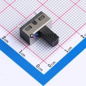 SS-12D10-G080 Slide Switch Through hole Component (THT) Switch Single Pole Double Throw Rectangle Pin Header PC Pin 12.7mm - Product Image 1