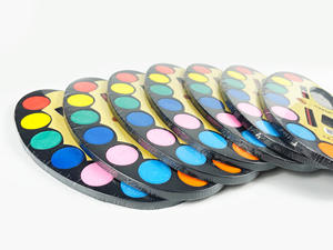 Juego de pintura de acuarela Bview Art, bloques de pintura para niños, bloque de acuarela de 12 colores perfecto para suministros de arte - Product Image 6