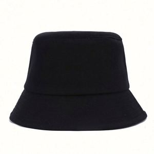 Custom Wholesale Summer Cartoon Breathable Cotton Bucket Hat with Visor for Fishing Casual Daily Use Unisex Adult - Product Image 5