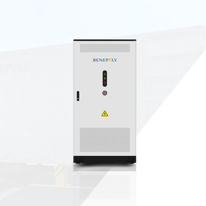 Armoire de stockage de batteries LiFePO4 haute tension Renepoly 125 kW 257 kWh pour systèmes solaires commerciaux hors réseau et micro-réseaux - Product Image 1