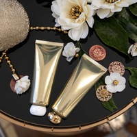Tube cosmétique en aluminium et plastique souple écologique de luxe Fuyun, 80 ml, crème pour les yeux, blush