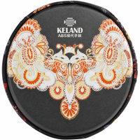 Djembe ABS de 8,5 pouces, instrument de percussion portable pour la salle de classe, les festivals, les bandes scolaires et les répétitions