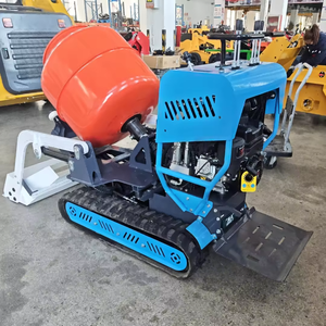 Petit mélangeur concret de chenille avec le chargeur 500kgs - Product Image 5