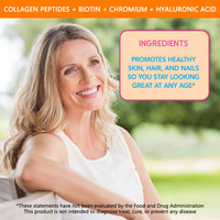 Capsules de probiotiques avec collagène biotine acide hyaluronique 14 souches cliniquement étudiées pour la peau cheveux ongles santé digestive