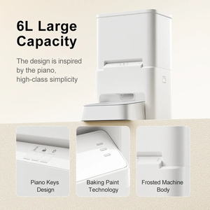 Nouveau produit : Distributeur de nourriture intelligent pour animaux de compagnie avec bouton de programmation, capacité de 6 L, distributeur automatique de nourriture, <span class=keywords><strong>alimentation</strong></span> à distance par Wi-Fi, distributeur intelligent pour chiens et chats - Product Image 4