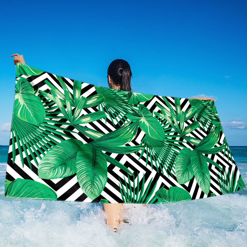 ใบไม้สีเขียว 75150ซม