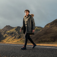 Veste d'hiver imperméable de luxe DFD unisexe 90% duvet de canard blanc, parka de performance lourde, manteaux en duvet, capuche longue en satin de nylon