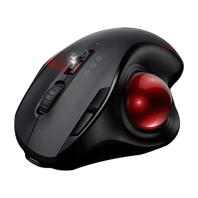 Bt Rechargeable 2.4g Wireless Dual Mode Light Up Mouse Trackball Mouse For Laptop Tablet 7 button gaming mouse