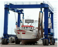 RTG Offre Spéciale Chine personnalisé meilleure qualité Yacht grue marine Voyage ascenseur 100 tonnes 200 tonnes 300 tonnes bateau palan grues de levage prix
