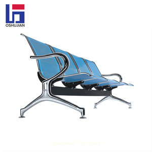 Chaise d'attente en métal pour aéroport, salle d'attente d'<span class=keywords><strong>hôpital</strong></span>, espace public, trois places, modèle SJ820 - Product Image 4
