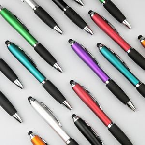 Good Quality Guarantee Cheap Custom Logo Plastic Promotional Ball <b>Pen</b> for Mobile Touch <b>Pen</b> Multi-color Black Ink - Product Image 6