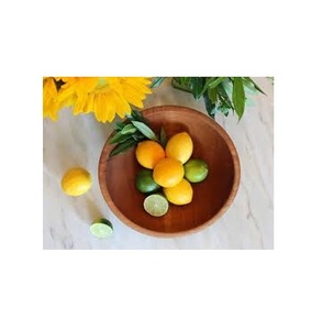 Top Trendy Manufacturer's Custom Printed Acacia Wood <b>Serving</b> <b>Bowl</b> Hand-Printed for Parties New Design Wholesale Supply - Product Image 2