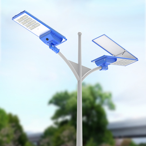 Lampe solaire tout-en-un Hk Mistai en aluminium 4G pour éclairage public, extérieur, chaude, haute qualité, fournisseur chinois, lampe solaire à détecteur de mouvement LED 200W - Product Image 1