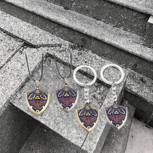 אביזרים משחק האגדה של zelda keychain bagpown שרשרת חרב ינשוף נשימה של העיניים הפראי - Product Image 3