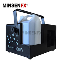 Disco commerciale SFX flocon de neige Machine à neige intérieur/extérieur DJ effets de scène de mariage 1500W à 3000W matériel de fer contrôle DMX512