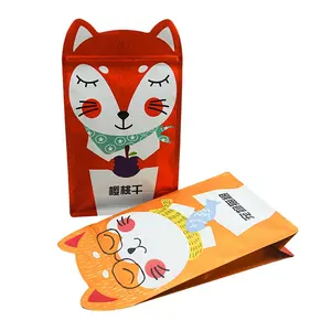 supplier personalised customized pet food supplies plastic packaging bag with logo