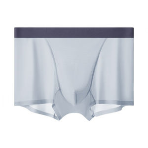 Directo de fábrica 86% Nylon 14% Spandex Cómodo Seda de hielo Transpirable Cool Men's Boxer Briefs Boxer Shorts Ropa interior - Product Image 4