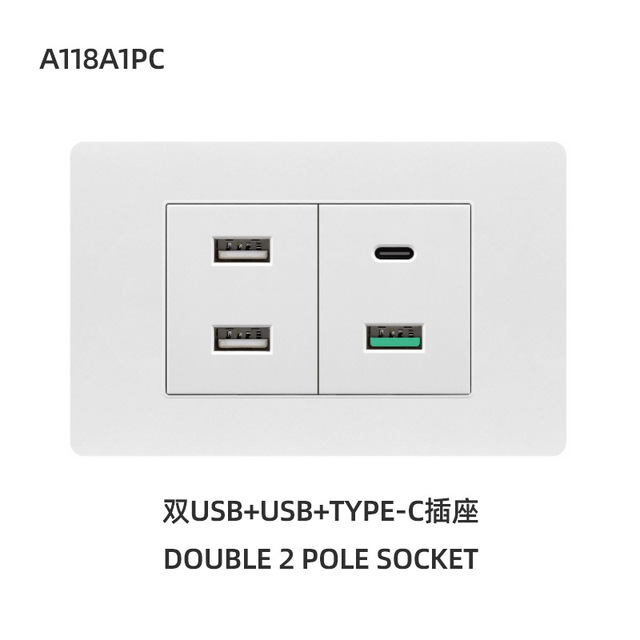 High-Quality Factory Direct Electrical Wall Switches and Sockets Set for Residential and Commercial Projects